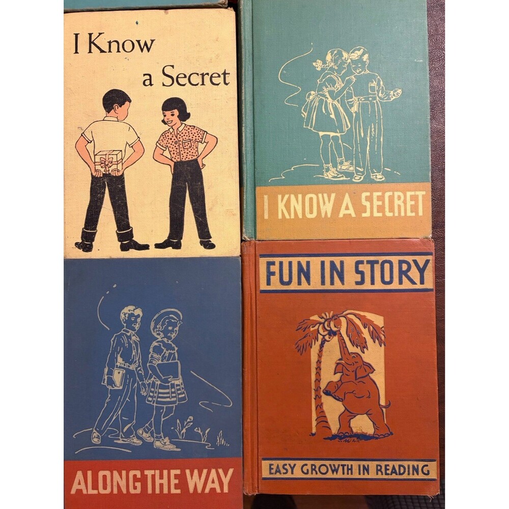 (6) 1940s & 50s Early Readers